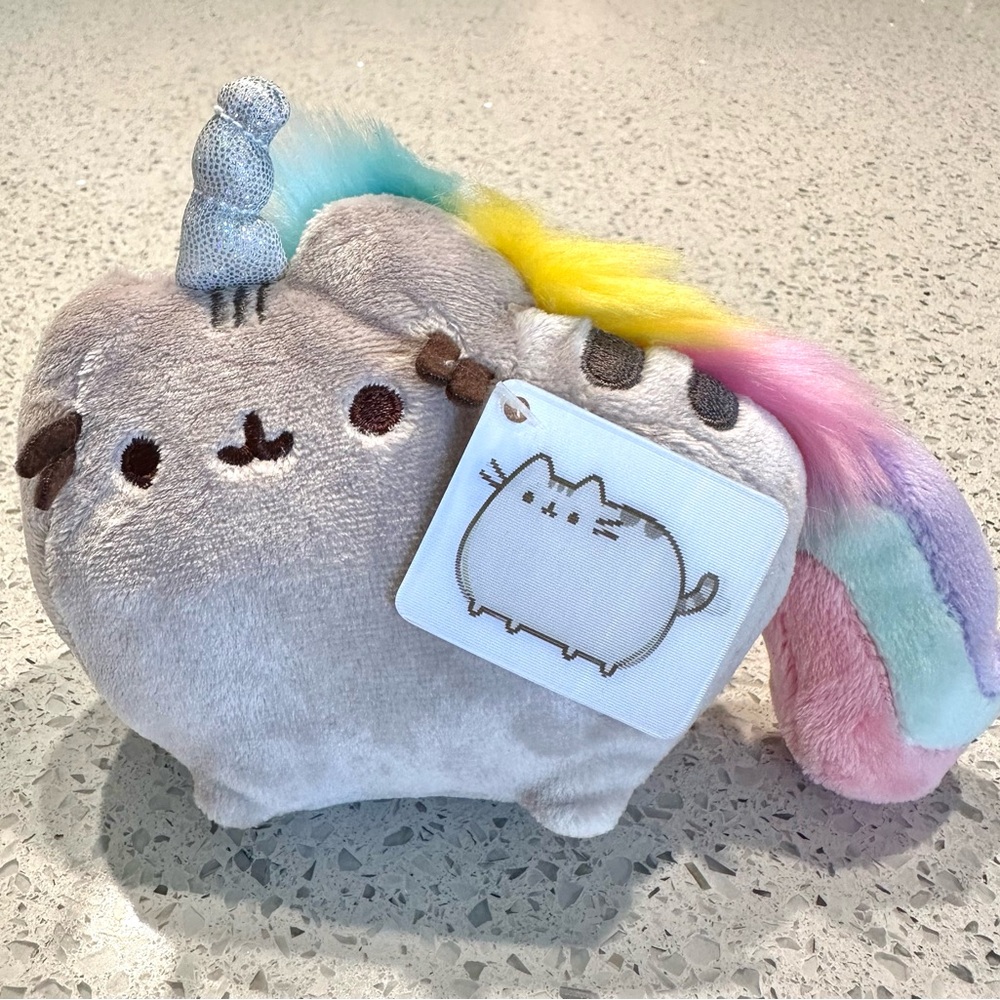 Pusheen Pusheenicorn plush key chain